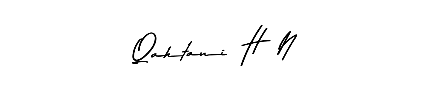 How to Draw Qahtani  H  N   signature style? Asem Kandis PERSONAL USE is a latest design signature styles for name Qahtani  H  N  . Qahtani  H  N   signature style 9 images and pictures png
