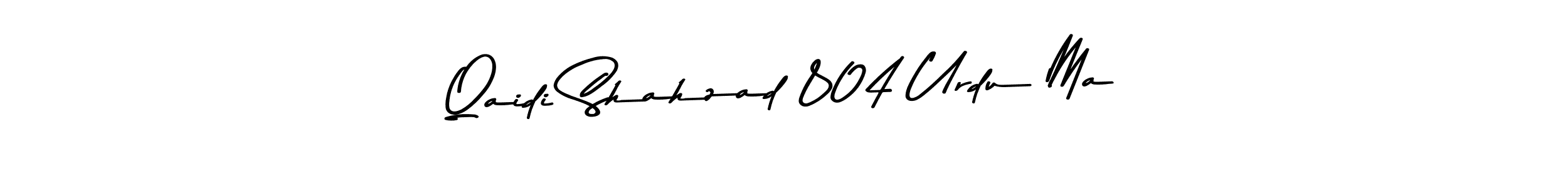 You can use this online signature creator to create a handwritten signature for the name Qaidi Shahzad 804 Urdu Ma. This is the best online autograph maker. Qaidi Shahzad 804 Urdu Ma signature style 9 images and pictures png