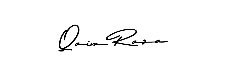 Use a signature maker to create a handwritten signature online. With this signature software, you can design (Asem Kandis PERSONAL USE) your own signature for name Qaim Raza. Qaim Raza signature style 9 images and pictures png