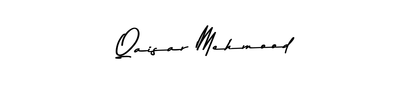 Design your own signature with our free online signature maker. With this signature software, you can create a handwritten (Asem Kandis PERSONAL USE) signature for name Qaisar Mehmood. Qaisar Mehmood signature style 9 images and pictures png