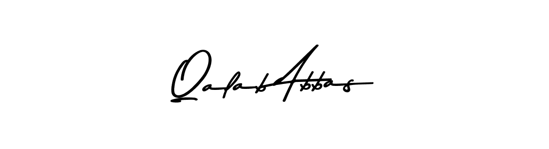 How to Draw Qalab Abbas signature style? Asem Kandis PERSONAL USE is a latest design signature styles for name Qalab Abbas. Qalab Abbas signature style 9 images and pictures png