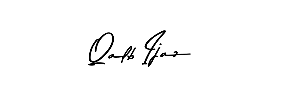 How to Draw Qalb Ijaz signature style? Asem Kandis PERSONAL USE is a latest design signature styles for name Qalb Ijaz. Qalb Ijaz signature style 9 images and pictures png