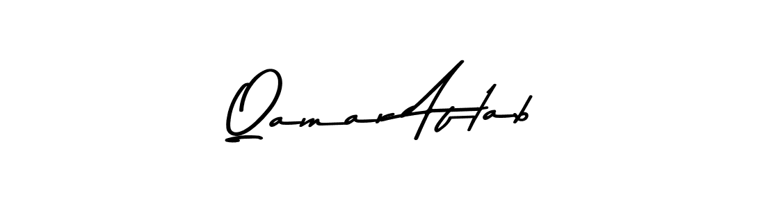 Also we have Qamar Aftab name is the best signature style. Create professional handwritten signature collection using Asem Kandis PERSONAL USE autograph style. Qamar Aftab signature style 9 images and pictures png