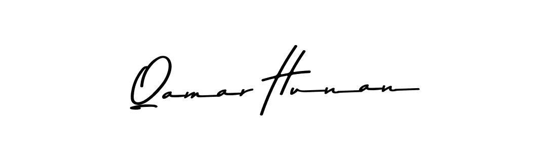Also we have Qamar Hunan name is the best signature style. Create professional handwritten signature collection using Asem Kandis PERSONAL USE autograph style. Qamar Hunan signature style 9 images and pictures png