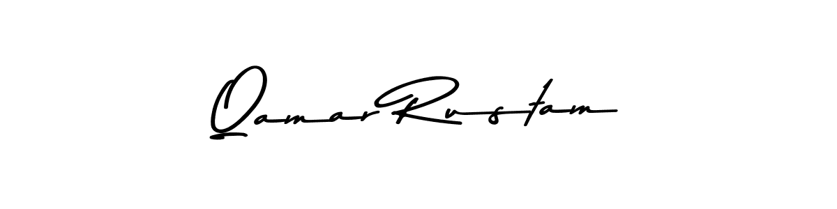 Similarly Asem Kandis PERSONAL USE is the best handwritten signature design. Signature creator online .You can use it as an online autograph creator for name Qamar Rustam. Qamar Rustam signature style 9 images and pictures png