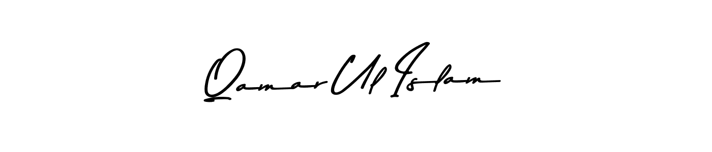 Design your own signature with our free online signature maker. With this signature software, you can create a handwritten (Asem Kandis PERSONAL USE) signature for name Qamar Ul Islam. Qamar Ul Islam signature style 9 images and pictures png