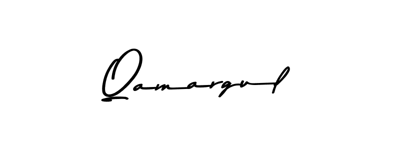 How to Draw Qamargul signature style? Asem Kandis PERSONAL USE is a latest design signature styles for name Qamargul. Qamargul signature style 9 images and pictures png