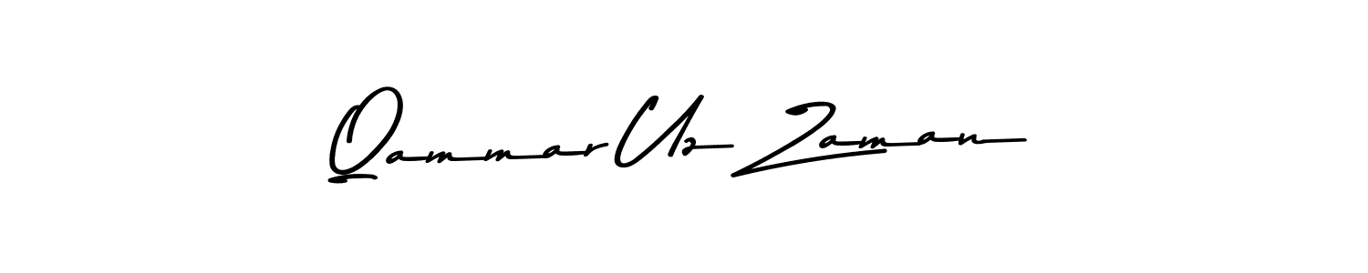 Qammar Uz Zaman stylish signature style. Best Handwritten Sign (Asem Kandis PERSONAL USE) for my name. Handwritten Signature Collection Ideas for my name Qammar Uz Zaman. Qammar Uz Zaman signature style 9 images and pictures png