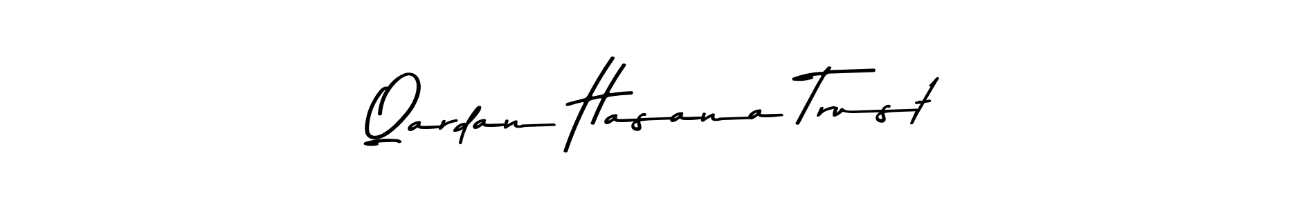 Qardan Hasana Trust stylish signature style. Best Handwritten Sign (Asem Kandis PERSONAL USE) for my name. Handwritten Signature Collection Ideas for my name Qardan Hasana Trust. Qardan Hasana Trust signature style 9 images and pictures png