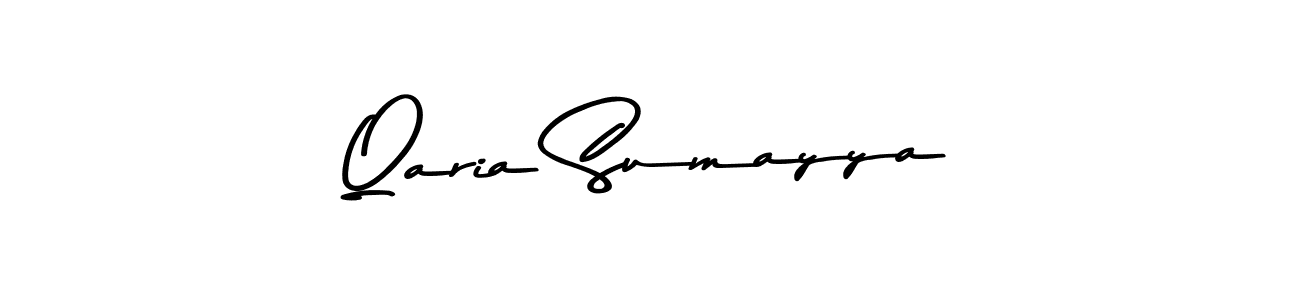 How to make Qaria Sumayya signature? Asem Kandis PERSONAL USE is a professional autograph style. Create handwritten signature for Qaria Sumayya name. Qaria Sumayya signature style 9 images and pictures png