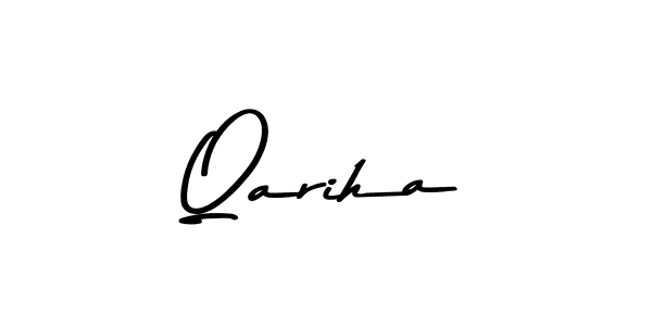 You can use this online signature creator to create a handwritten signature for the name Qariha. This is the best online autograph maker. Qariha signature style 9 images and pictures png