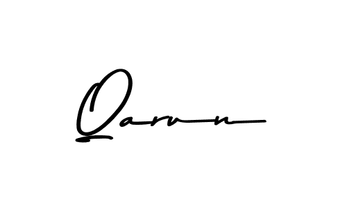 Best and Professional Signature Style for Qarun. Asem Kandis PERSONAL USE Best Signature Style Collection. Qarun signature style 9 images and pictures png