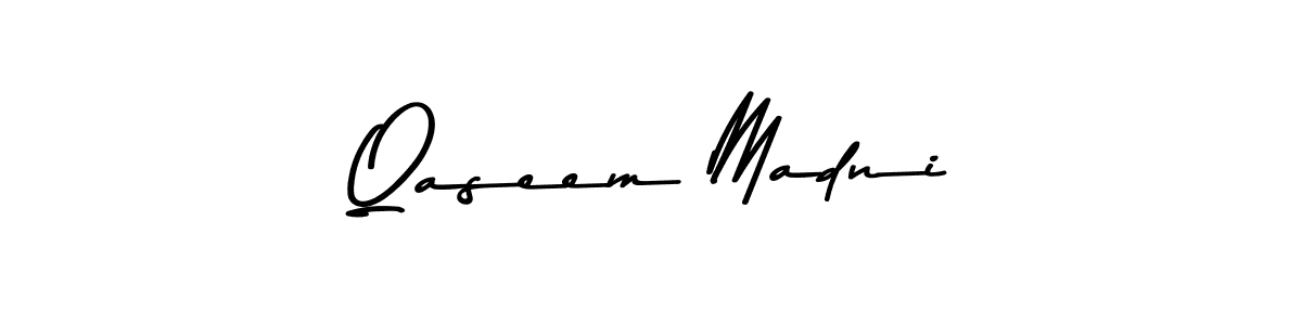 Also we have Qaseem Madni name is the best signature style. Create professional handwritten signature collection using Asem Kandis PERSONAL USE autograph style. Qaseem Madni signature style 9 images and pictures png
