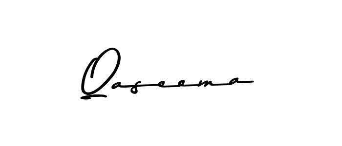 Similarly Asem Kandis PERSONAL USE is the best handwritten signature design. Signature creator online .You can use it as an online autograph creator for name Qaseema. Qaseema signature style 9 images and pictures png