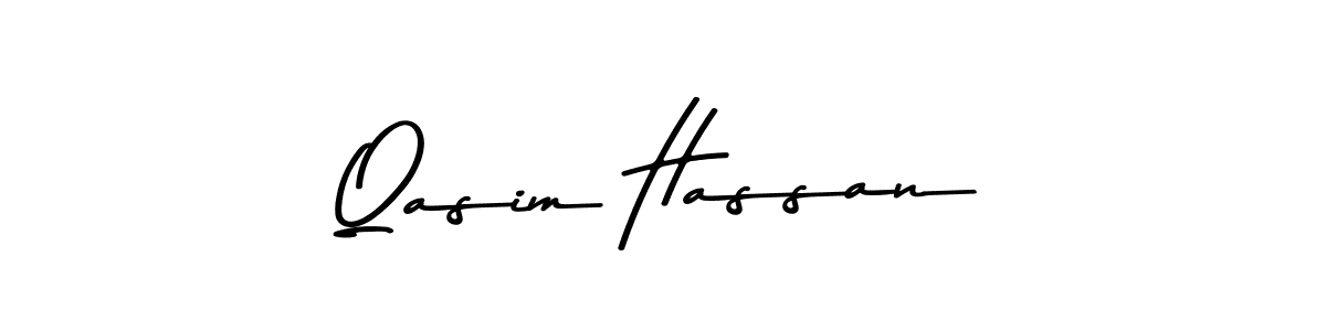 if you are searching for the best signature style for your name Qasim Hassan. so please give up your signature search. here we have designed multiple signature styles  using Asem Kandis PERSONAL USE. Qasim Hassan signature style 9 images and pictures png