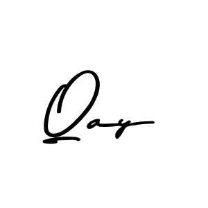 Qay stylish signature style. Best Handwritten Sign (Asem Kandis PERSONAL USE) for my name. Handwritten Signature Collection Ideas for my name Qay. Qay signature style 9 images and pictures png