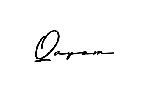 Best and Professional Signature Style for Qayom. Asem Kandis PERSONAL USE Best Signature Style Collection. Qayom signature style 9 images and pictures png