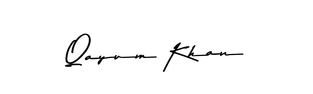 Make a beautiful signature design for name Qayum Khan. Use this online signature maker to create a handwritten signature for free. Qayum Khan signature style 9 images and pictures png