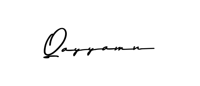Asem Kandis PERSONAL USE is a professional signature style that is perfect for those who want to add a touch of class to their signature. It is also a great choice for those who want to make their signature more unique. Get Qayyamn name to fancy signature for free. Qayyamn signature style 9 images and pictures png
