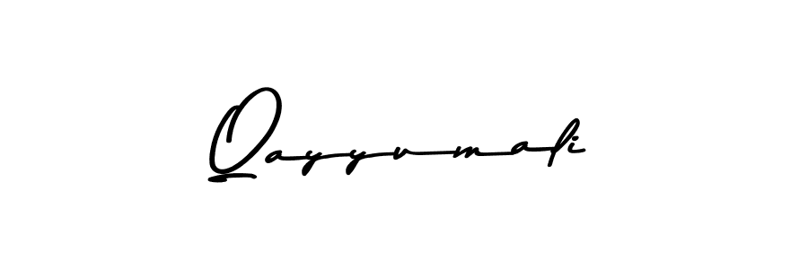 How to make Qayyumali name signature. Use Asem Kandis PERSONAL USE style for creating short signs online. This is the latest handwritten sign. Qayyumali signature style 9 images and pictures png