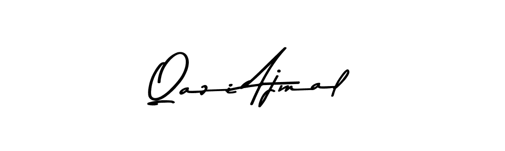 How to Draw Qazi Ajmal signature style? Asem Kandis PERSONAL USE is a latest design signature styles for name Qazi Ajmal. Qazi Ajmal signature style 9 images and pictures png