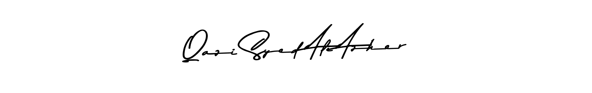 You can use this online signature creator to create a handwritten signature for the name Qazi Syed Ali Azher. This is the best online autograph maker. Qazi Syed Ali Azher signature style 9 images and pictures png