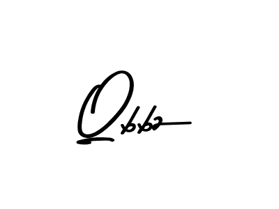 How to make Qbbz signature? Asem Kandis PERSONAL USE is a professional autograph style. Create handwritten signature for Qbbz name. Qbbz signature style 9 images and pictures png