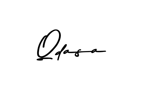 Create a beautiful signature design for name Qdasa. With this signature (Asem Kandis PERSONAL USE) fonts, you can make a handwritten signature for free. Qdasa signature style 9 images and pictures png