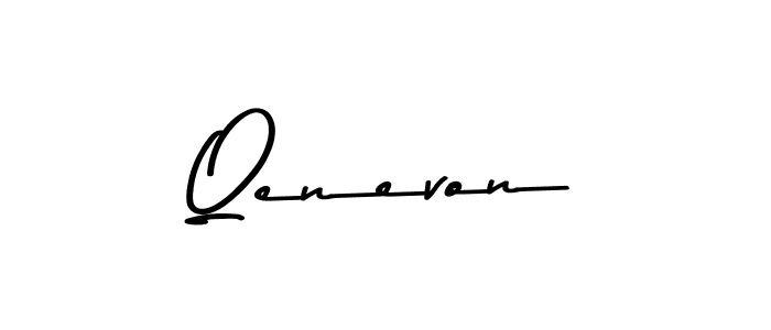 How to Draw Qenevon signature style? Asem Kandis PERSONAL USE is a latest design signature styles for name Qenevon. Qenevon signature style 9 images and pictures png