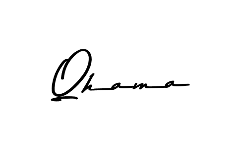 Also You can easily find your signature by using the search form. We will create Qhama name handwritten signature images for you free of cost using Asem Kandis PERSONAL USE sign style. Qhama signature style 9 images and pictures png