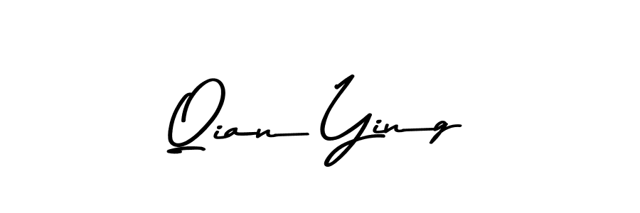 Create a beautiful signature design for name Qian Ying. With this signature (Asem Kandis PERSONAL USE) fonts, you can make a handwritten signature for free. Qian Ying signature style 9 images and pictures png