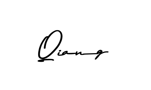 How to make Qiang name signature. Use Asem Kandis PERSONAL USE style for creating short signs online. This is the latest handwritten sign. Qiang signature style 9 images and pictures png