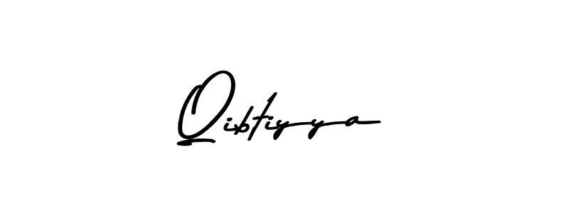 Similarly Asem Kandis PERSONAL USE is the best handwritten signature design. Signature creator online .You can use it as an online autograph creator for name Qibtiyya. Qibtiyya signature style 9 images and pictures png