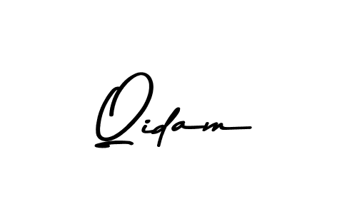 if you are searching for the best signature style for your name Qidam. so please give up your signature search. here we have designed multiple signature styles  using Asem Kandis PERSONAL USE. Qidam signature style 9 images and pictures png