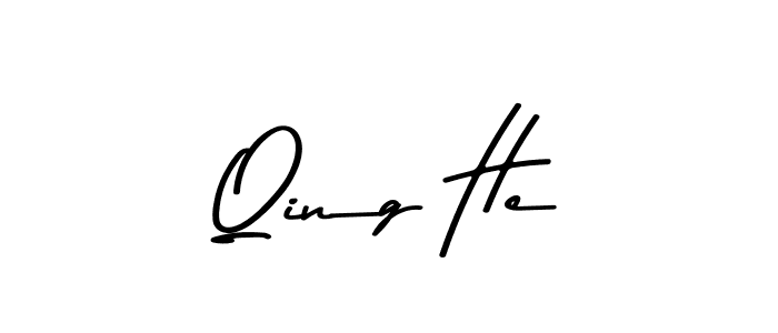 It looks lik you need a new signature style for name Qing He. Design unique handwritten (Asem Kandis PERSONAL USE) signature with our free signature maker in just a few clicks. Qing He signature style 9 images and pictures png