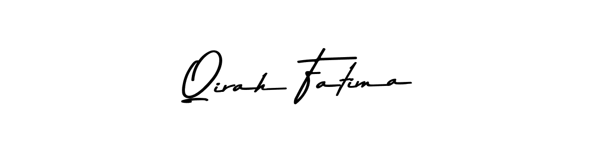 You can use this online signature creator to create a handwritten signature for the name Qirah Fatima. This is the best online autograph maker. Qirah Fatima signature style 9 images and pictures png