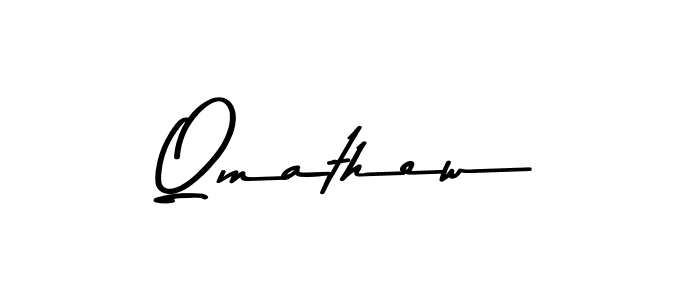 Similarly Asem Kandis PERSONAL USE is the best handwritten signature design. Signature creator online .You can use it as an online autograph creator for name Qmathew. Qmathew signature style 9 images and pictures png