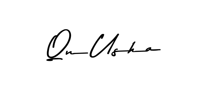 Once you've used our free online signature maker to create your best signature Asem Kandis PERSONAL USE style, it's time to enjoy all of the benefits that Qn Usha name signing documents. Qn Usha signature style 9 images and pictures png