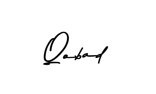 Also You can easily find your signature by using the search form. We will create Qobad name handwritten signature images for you free of cost using Asem Kandis PERSONAL USE sign style. Qobad signature style 9 images and pictures png