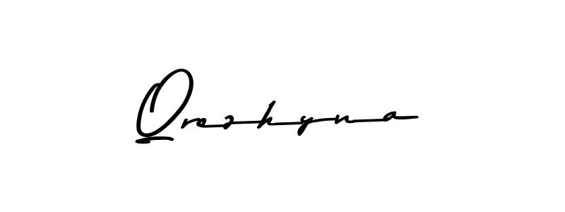 Make a beautiful signature design for name Qrezhyna. Use this online signature maker to create a handwritten signature for free. Qrezhyna signature style 9 images and pictures png