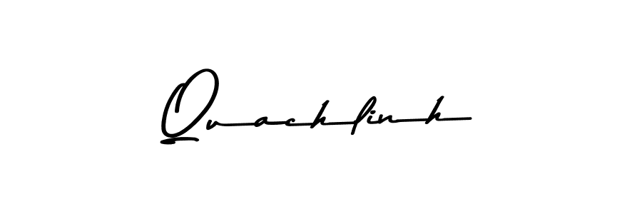 Once you've used our free online signature maker to create your best signature Asem Kandis PERSONAL USE style, it's time to enjoy all of the benefits that Quachlinh name signing documents. Quachlinh signature style 9 images and pictures png