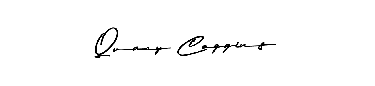 This is the best signature style for the Quacy Coggins name. Also you like these signature font (Asem Kandis PERSONAL USE). Mix name signature. Quacy Coggins signature style 9 images and pictures png