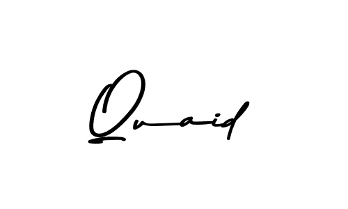 Quaid stylish signature style. Best Handwritten Sign (Asem Kandis PERSONAL USE) for my name. Handwritten Signature Collection Ideas for my name Quaid. Quaid signature style 9 images and pictures png