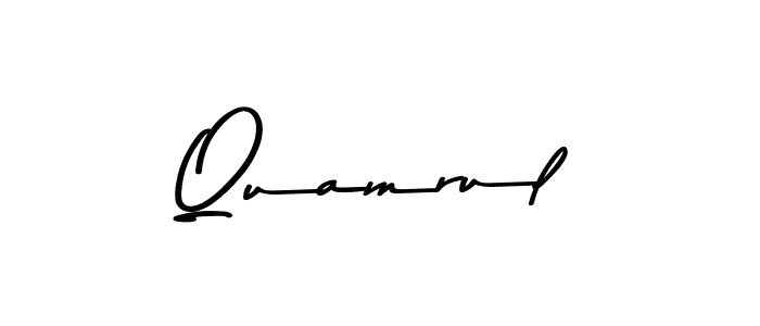 This is the best signature style for the Quamrul name. Also you like these signature font (Asem Kandis PERSONAL USE). Mix name signature. Quamrul signature style 9 images and pictures png