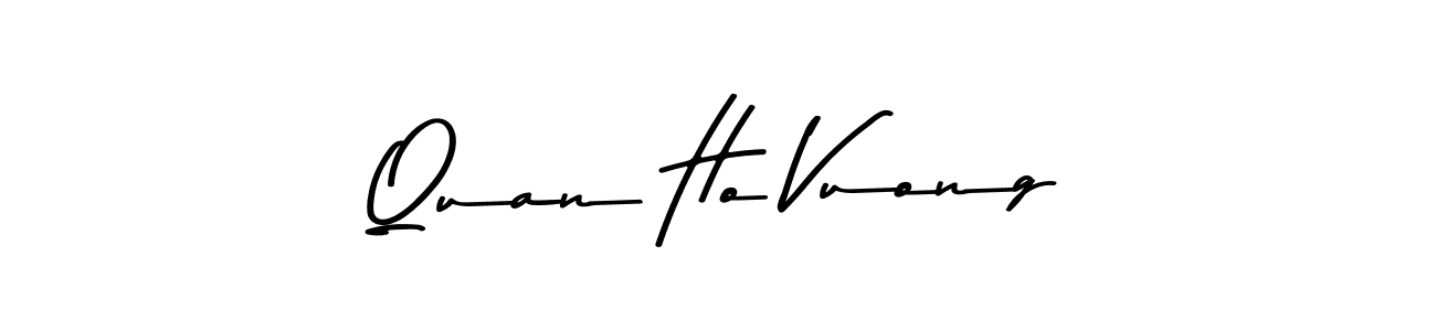 Design your own signature with our free online signature maker. With this signature software, you can create a handwritten (Asem Kandis PERSONAL USE) signature for name Quan Ho Vuong. Quan Ho Vuong signature style 9 images and pictures png