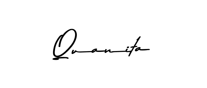 Similarly Asem Kandis PERSONAL USE is the best handwritten signature design. Signature creator online .You can use it as an online autograph creator for name Quanita. Quanita signature style 9 images and pictures png