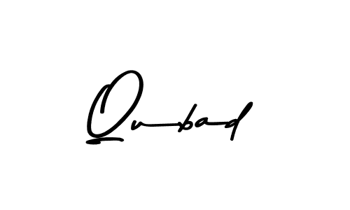 Asem Kandis PERSONAL USE is a professional signature style that is perfect for those who want to add a touch of class to their signature. It is also a great choice for those who want to make their signature more unique. Get Qubad name to fancy signature for free. Qubad signature style 9 images and pictures png