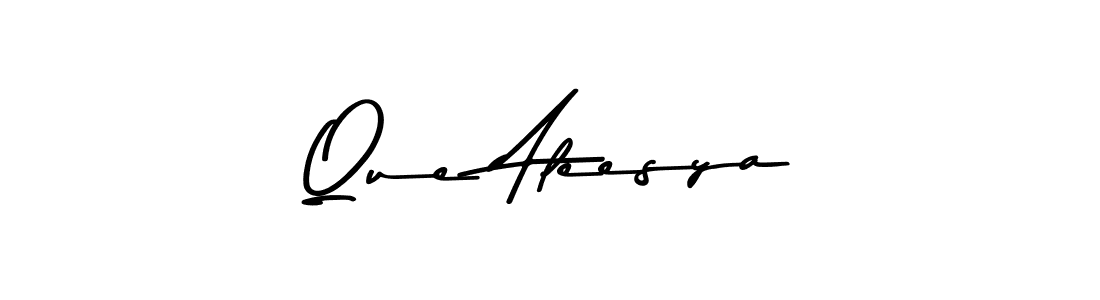 How to make Que Aleesya signature? Asem Kandis PERSONAL USE is a professional autograph style. Create handwritten signature for Que Aleesya name. Que Aleesya signature style 9 images and pictures png
