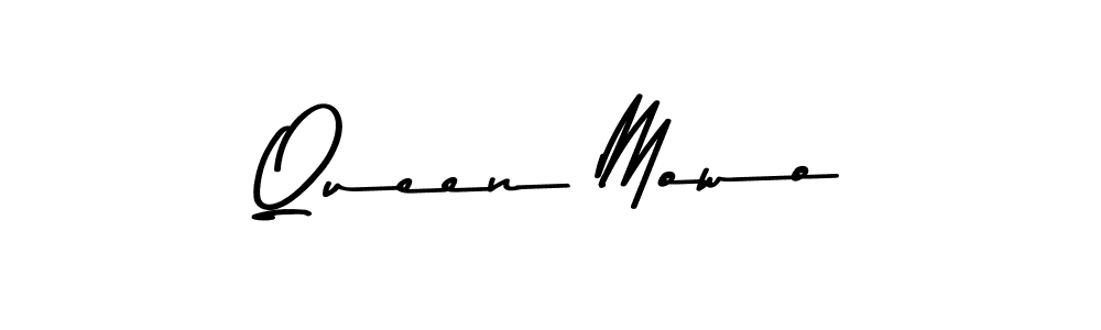 Design your own signature with our free online signature maker. With this signature software, you can create a handwritten (Asem Kandis PERSONAL USE) signature for name Queen Mowo. Queen Mowo signature style 9 images and pictures png