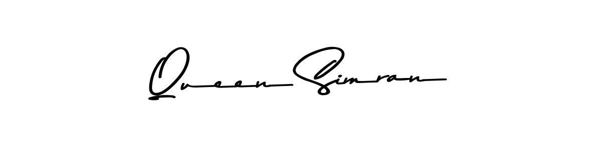Similarly Asem Kandis PERSONAL USE is the best handwritten signature design. Signature creator online .You can use it as an online autograph creator for name Queen Simran. Queen Simran signature style 9 images and pictures png